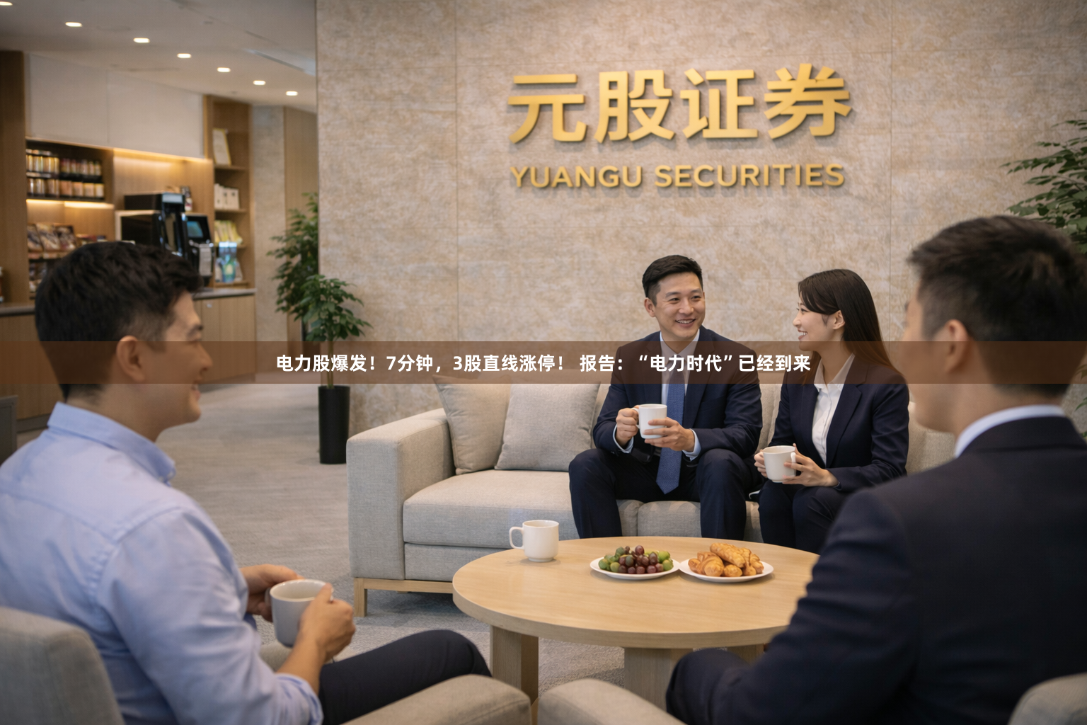 电力股爆发！7分钟，3股直线涨停！ 报告：“电力时代”已经到来