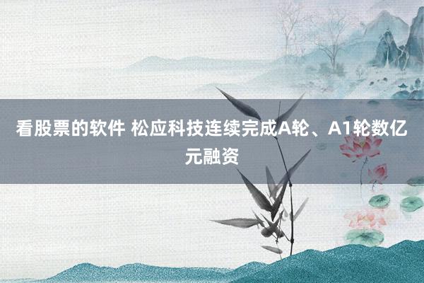 看股票的软件 松应科技连续完成A轮、A1轮数亿元融资